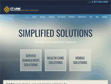 Tablet Screenshot of itlinksolutions.com